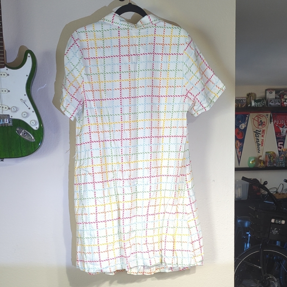 Modcloth Multicolor Patterned Blouse - Picture 4 of 6